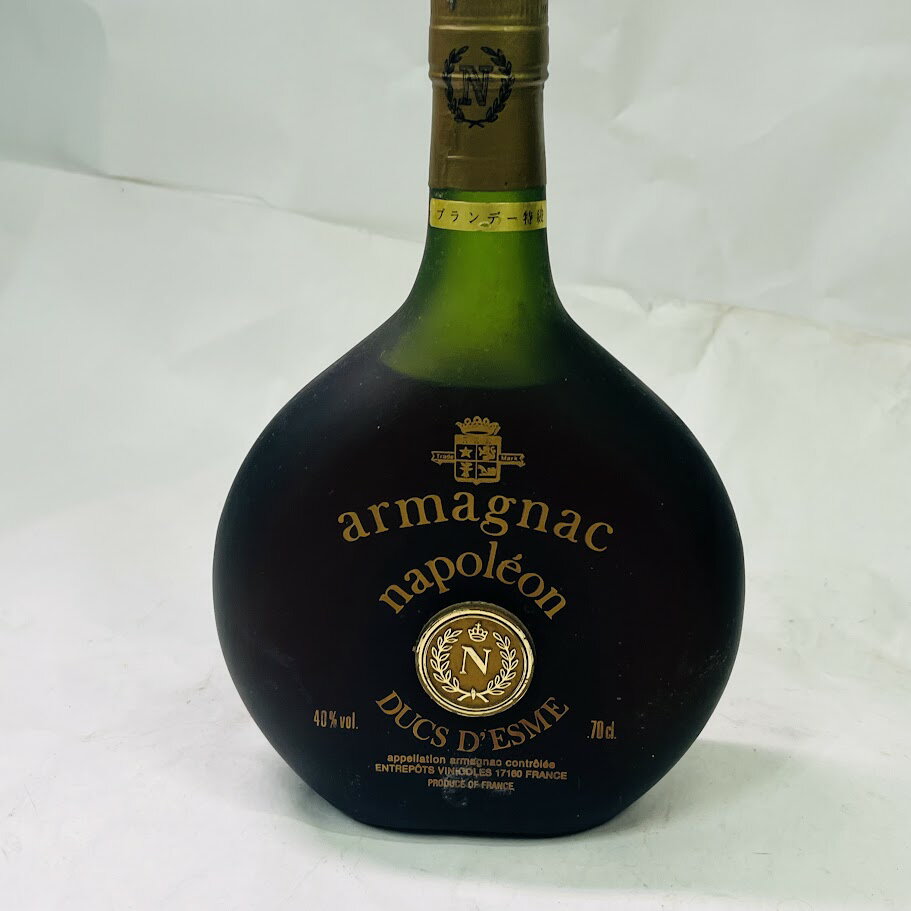 【未成年の飲酒は法律で禁じられています】DUCS DESMEナポレオンブランデー700ml40度