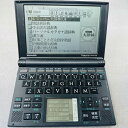 【中古】シャープ Papyrus 電子辞書 PW-AT770-B ブラック 生活総合モデル 100コンテンツ 4言語(日・英・中・韓)対応手書きパッド Wバック...