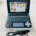 【中古】カシオ 電子辞書 エクスワード 高校生モデル XD-U4800BU ブルー使用感大 すれキー文字カスレ