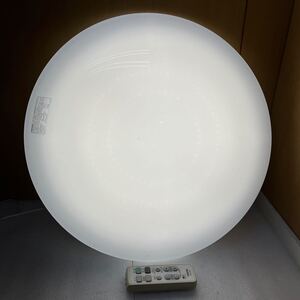 【未使用品】東芝 LEDシーリングライト E-CORE リモコン付 6畳用 LEDH93093-LC ホワイト系 [2]
