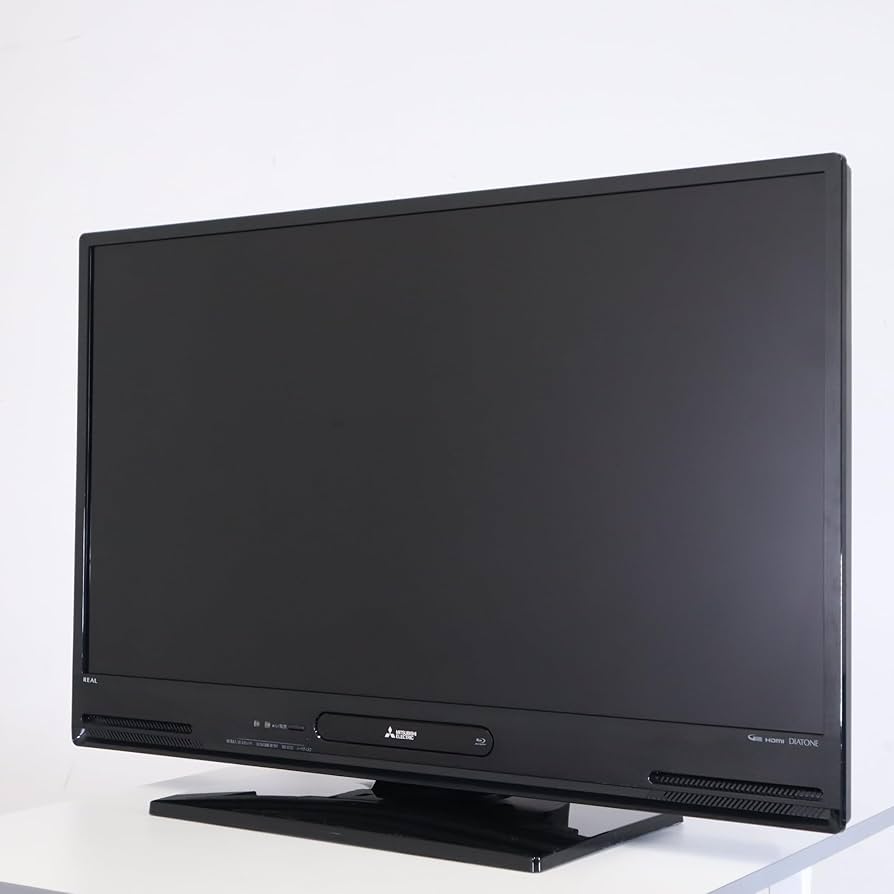 【動作確認済】【中古】本体・リモコンのみ 三菱 40V型 フルハイビジョン液晶テレビ (1TB HDD・BDレコーダー内蔵) REAL LCD-A40BHR9 ブラック系 2017年製