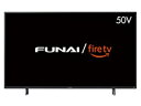 【動作確認済】【中古】本体・リモコンのみ フナイ 50型 液晶テレビ Fire TV 搭載 FL-50UF340 ブラック 2022年製