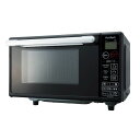 【動作確認済】【中古】本体のみ ユアサプライムス 庫内フラット 18L 電子レンジ コーナンオリジナルモデル RE-K6518YF ブラック系 2019年製