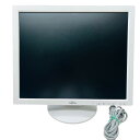 【中古】FUJITSU(富士通) VL-17ESS 17型液晶ディスプレイ ブルーライト低減 エコモード搭載 スクエアモデル 日焼け傷汚れあり コード欠品 ACケーブルのみ