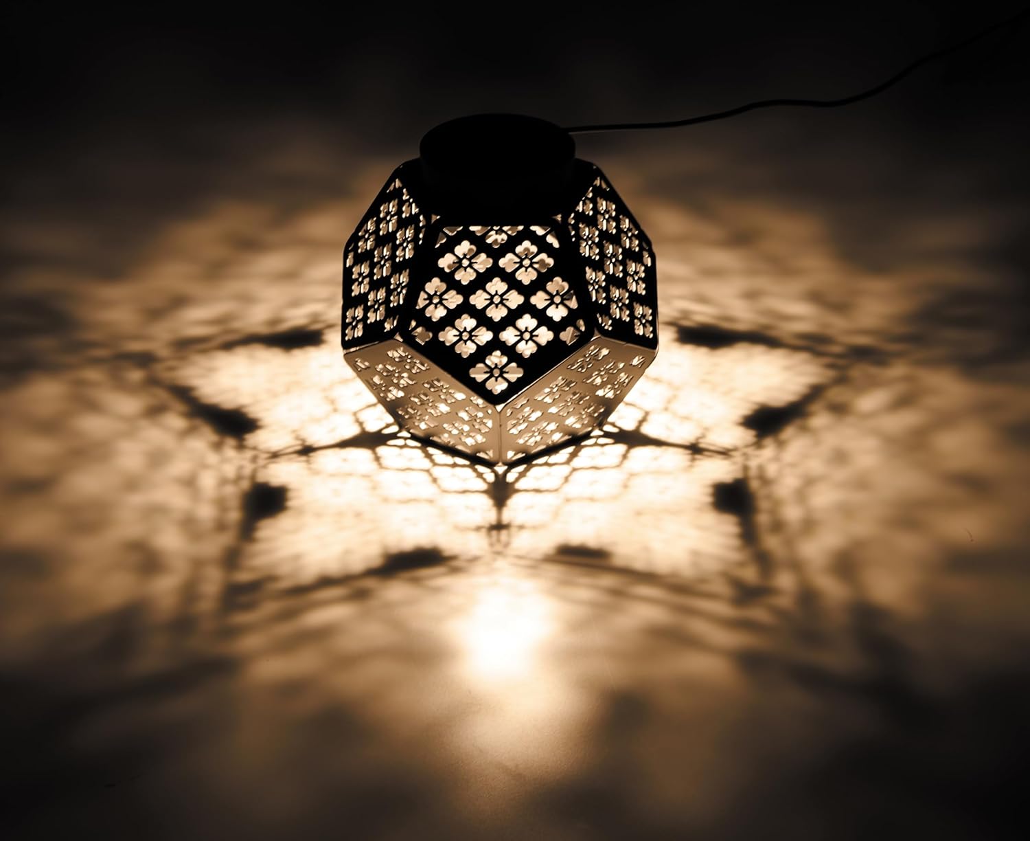 【未使用品】イシグロ メタルワークスLEDランプ はなびし（AC電源アダプター付） 3