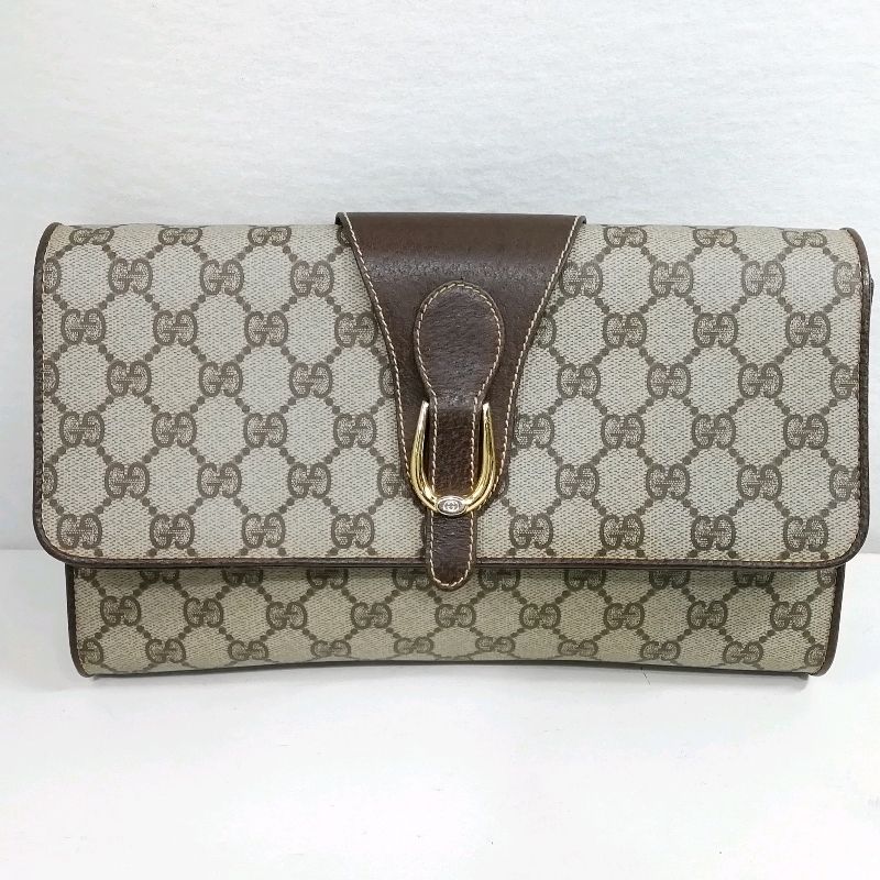GUCCI - 【中古】GUCCI オールドグッチ 904.02.050 GG ショルダーバッグ★内部劣化