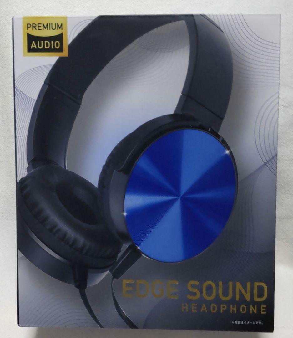 【未使用品】YSN プレミアムオーディオ EDGE SOUND ヘッドホン ブラック系 L1H-0326