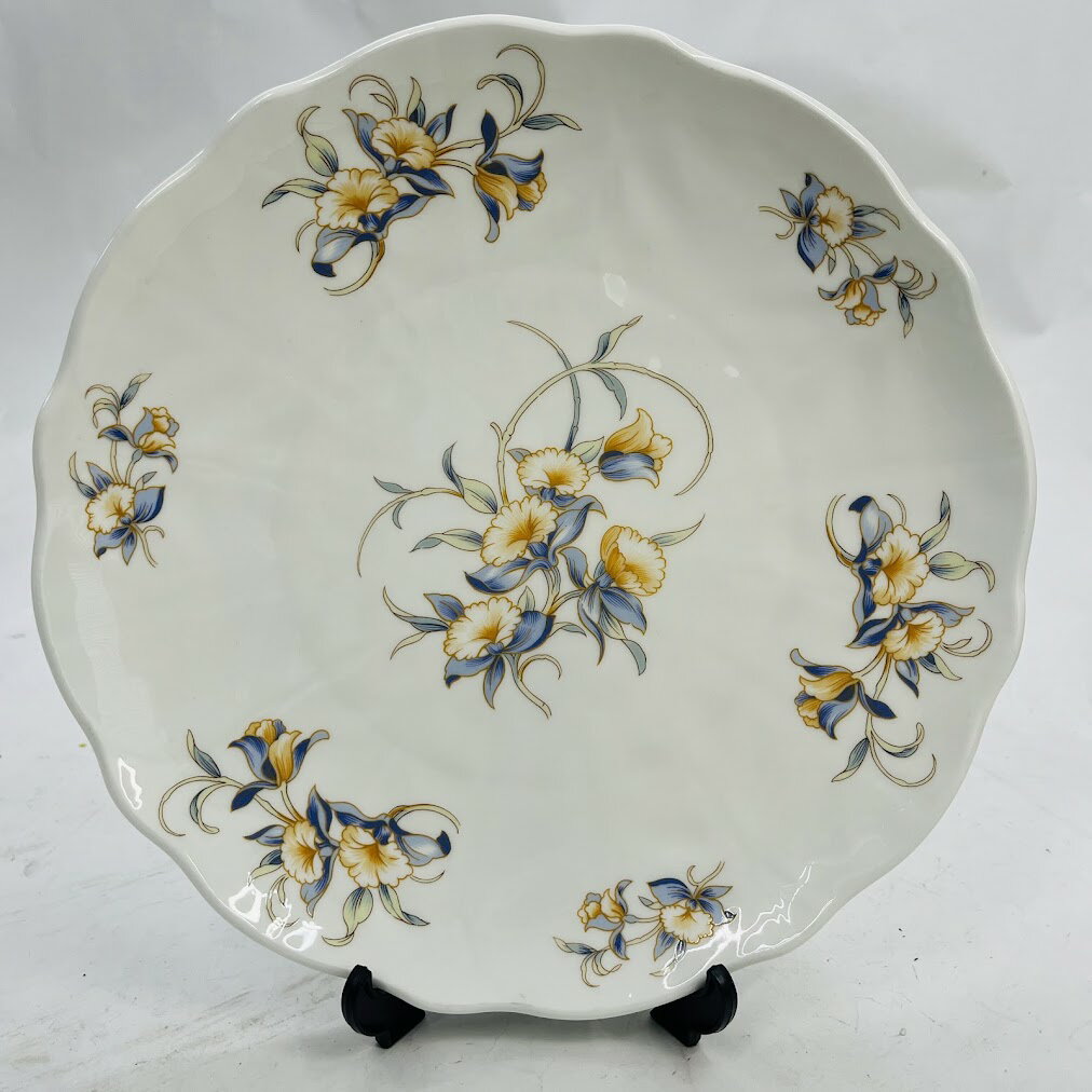 【中古】ヴィンテージ　エインズレイ　大皿　ジャストオーキッド　26センチ【送料無料】