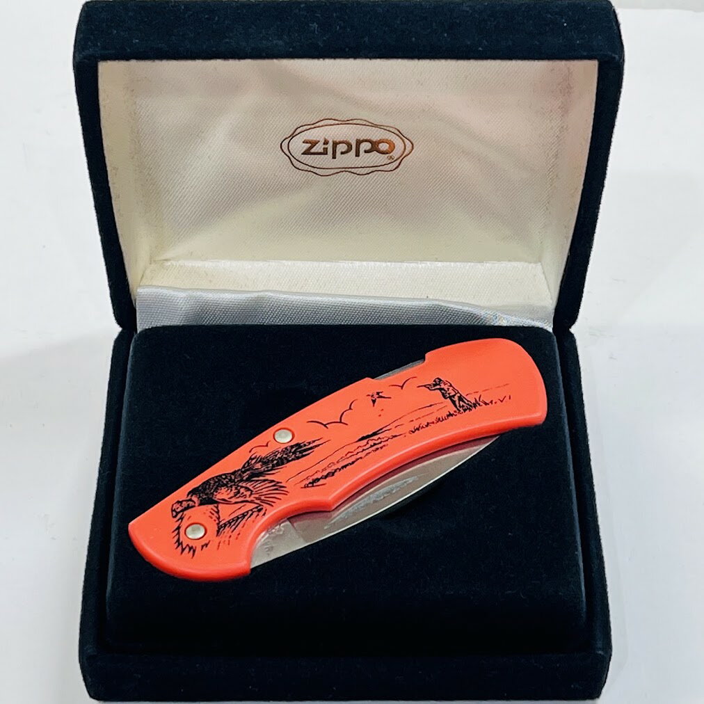 ����š�ZIPPO �ʥ���#7050 Hunter 1991CutAbout Lite KNIFE no G��Slip