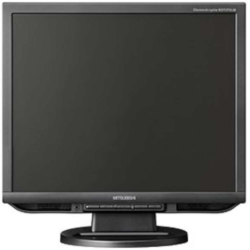 【動作確認済】【中古】本体・電源コードのみ 三菱電機 17型 液晶モニター Diamondcrysta ブラック RDT1711LM-BK