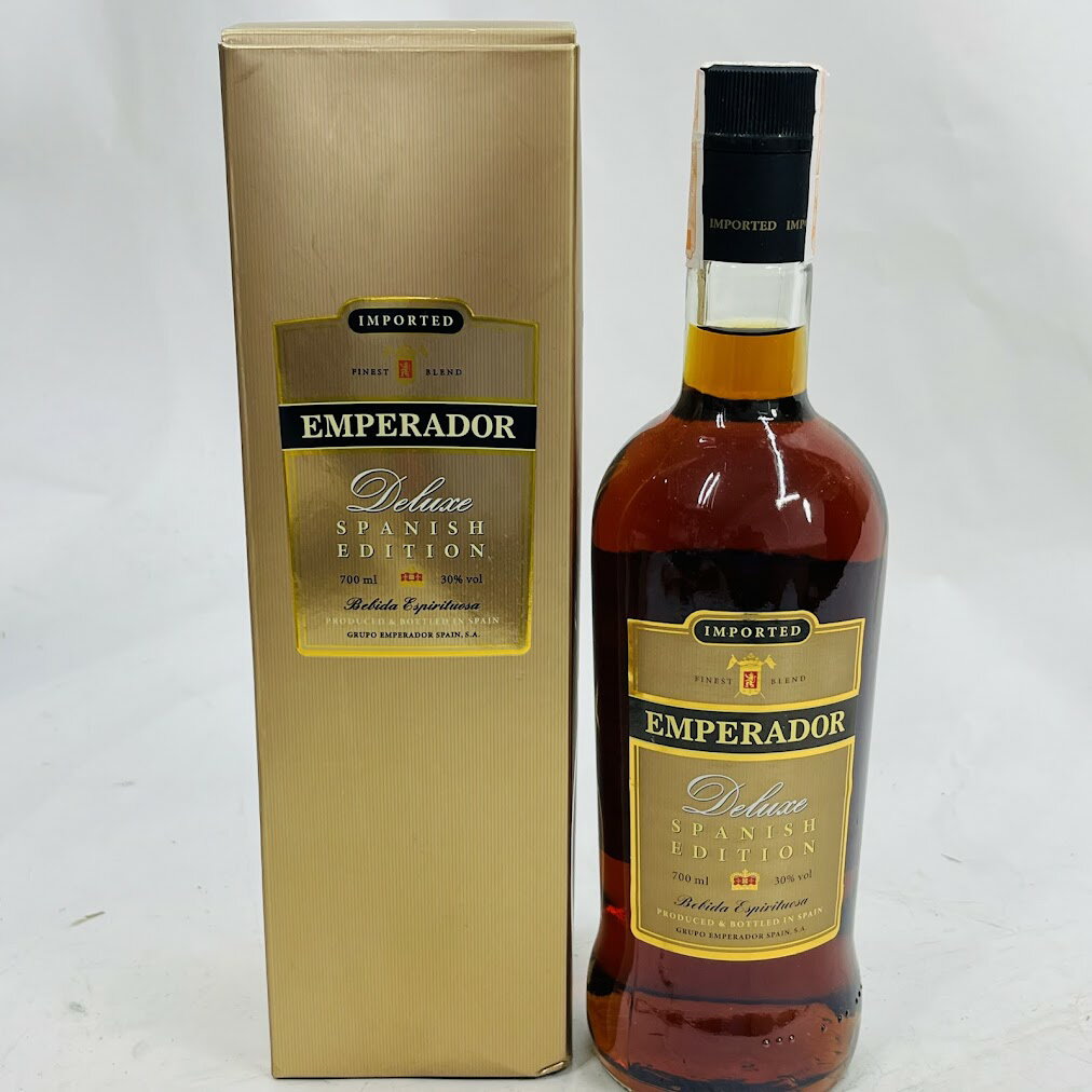 【未成年の飲酒は法律で禁じられています】エンペラドール ブランデー　スパニッシュエディション700ml30度デラックス箱入り