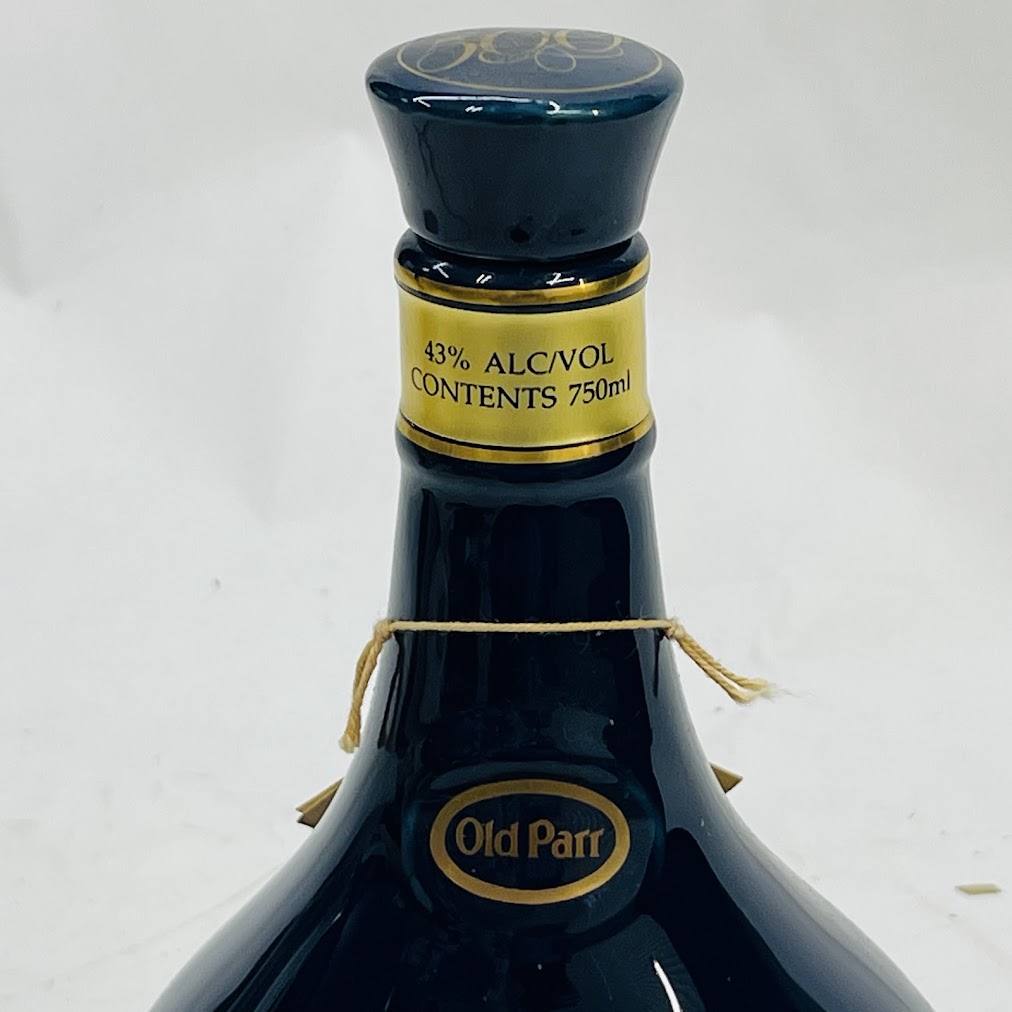 【未成年の飲酒は法律で禁じられています】オールドパー 15年　トーマス・パー 生誕 500周年記念ボトル 750ml 43度　陶器ボトル