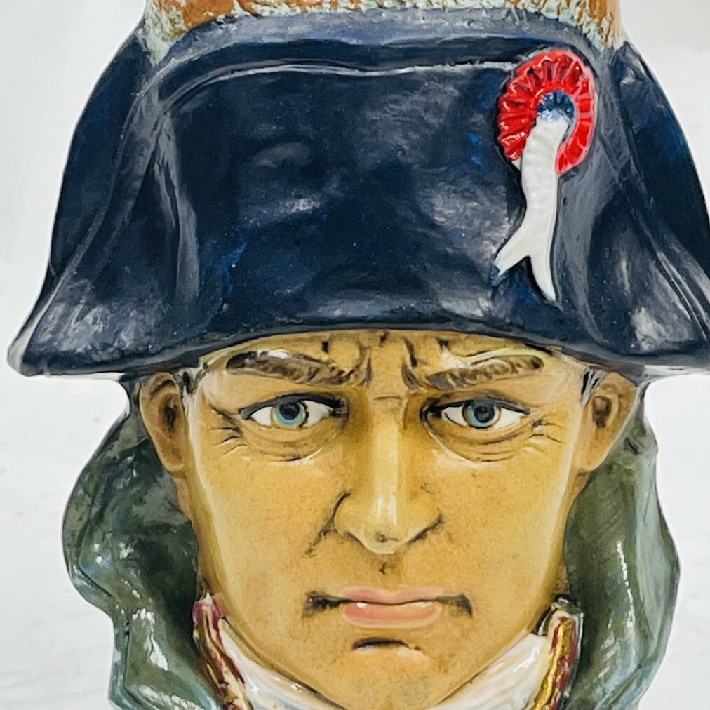 【未成年の飲酒は法律で禁じられています】ガルニエ ナポレオン フェイス陶器ボトル 520ml40度 ブランデー173/4FLOZ