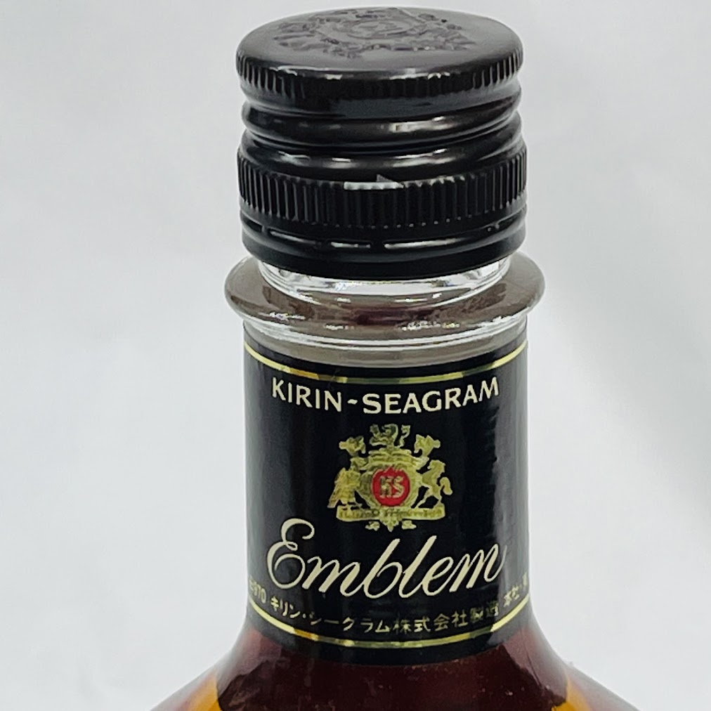 【未成年の飲酒は法律で禁じられています】キリン エンブレム 43度 750ml　ウイスキー