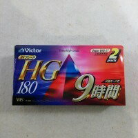 ��̤�����ʡۥӥ����� HG VHS�ӥǥ��ơ��� 180ʬ2�ܥѥå� 2T180HGF