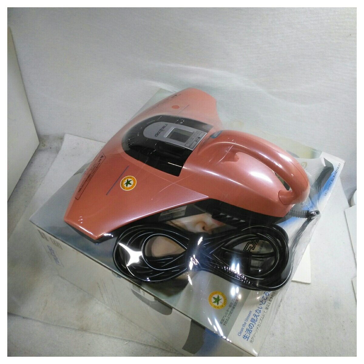 【動作確認済】【中古】レイコップ 布団クリーナー SMART　サーモンピンク BK-200JPP