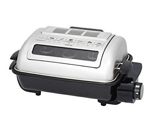 【未使用品】ヤマゼン 両面焼き ワイドグリル YWA-100S シルバー/ブラック 2020年製