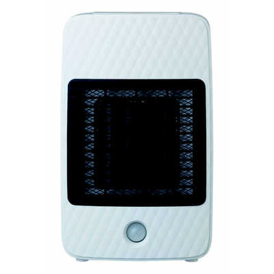 【動作確認済】【中古】本体のみ シィーネット 人感センサー付 セラミックファンヒーター CDCJ305WH　ホワイト系