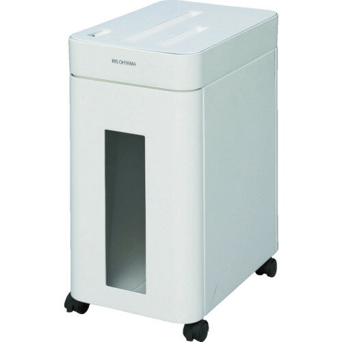 【中古】本体のみ アイリスオーヤマ ペーパーシュレッダー ホワイト PS8HMI