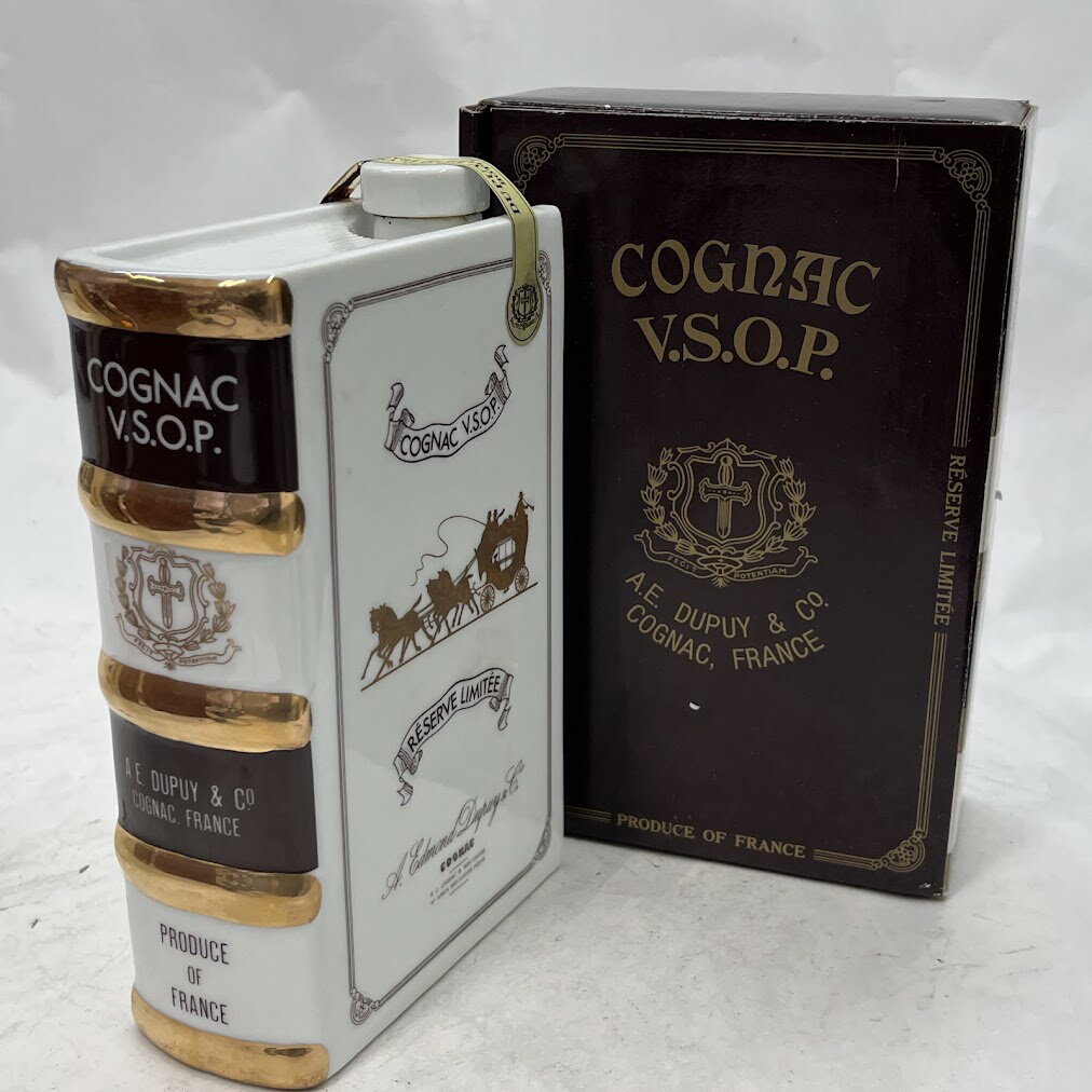 【未成年の飲酒は法律で禁じられています】デュプイリモージュブック700ml40度※栓ジャンク※間違いなく輸送中漏れます