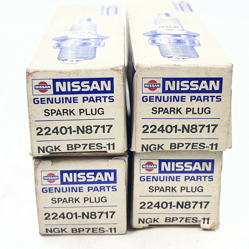 Rakuten - 未使用品 4個セットNISSAN(ニッサン)日産純正部品スパーク プラグ 22401-N8717 置古新品 メール便 代引不可
