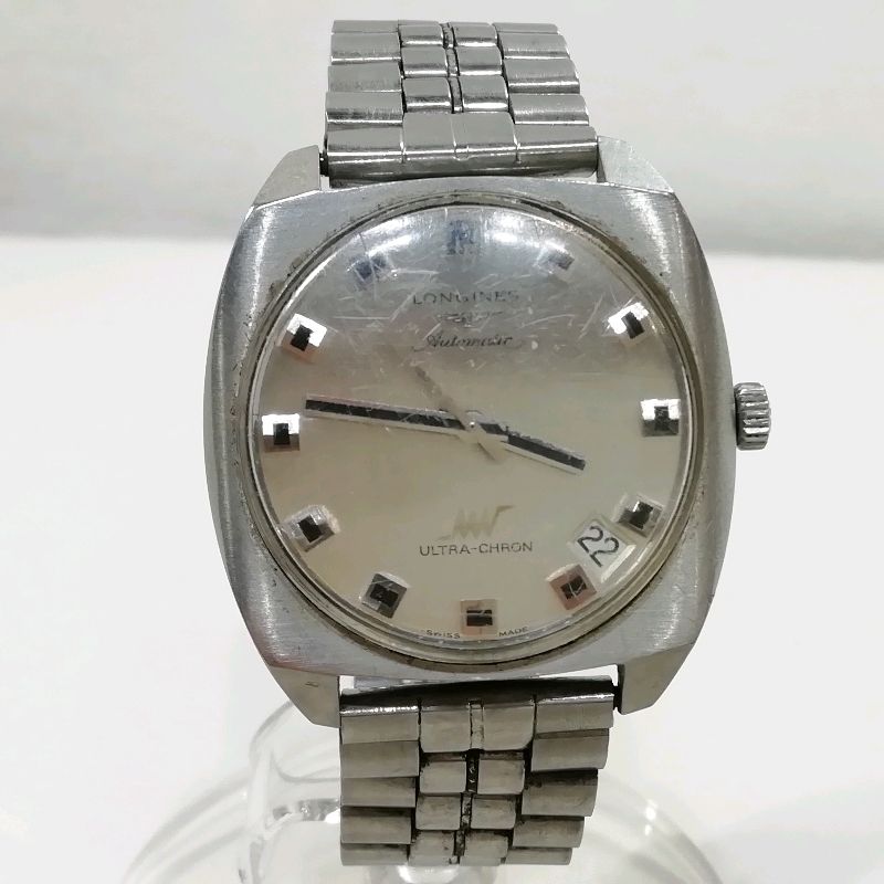 【中古】ロンジン ウルトラクロン 腕時計 メンズ 自動巻き デイト