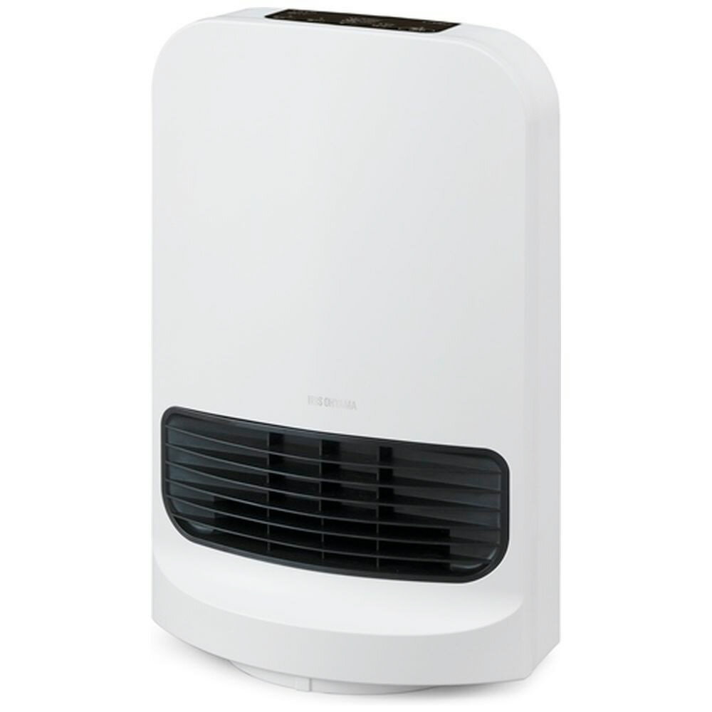 【動作確認済】【中古】アイリスオーヤマ 大風量セラミックファンヒーター 木造住宅3～6畳/コンクリート住宅4.5～8畳 風量調節3段階 自動首振り ホワイト KCH-SW121-W