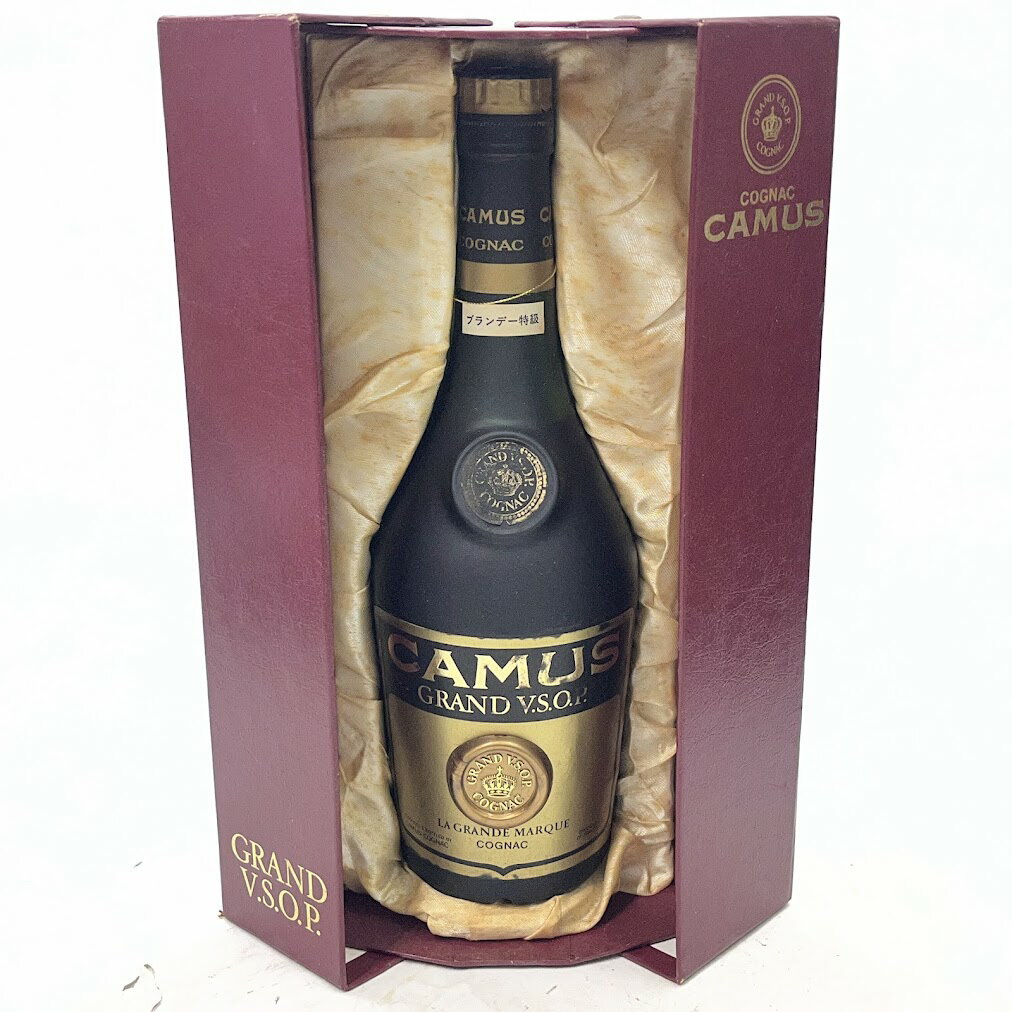 【未成年の飲酒は法律で禁じられています】カミュ グランド VSOP グランマルキ 700ml 40度　観音開き箱付き