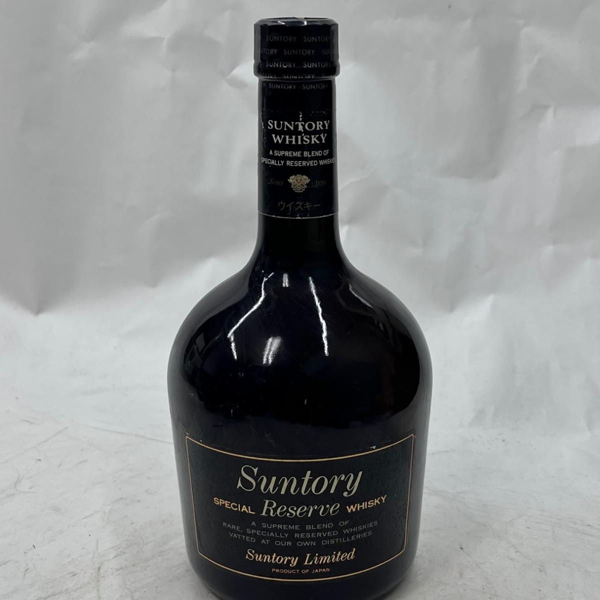 【未成年の飲酒は法律で禁じられています】サントリーリザーブ古酒750ml43度旧ボトル