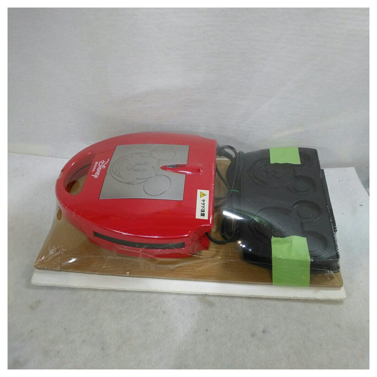 【動作確認済】【中古】本体のみ デロンギ Ariete ワッフルメーカー 2枚焼き ディズニー/レッドシリーズ 1981J