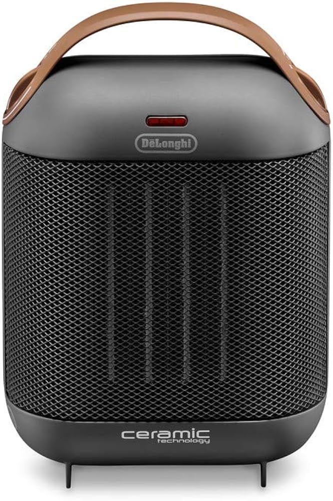 【動作確認済】【中古】本体のみ デロンギ カプスーラ セラミックファンヒーター アスファルトブラック HFX30C11-AG