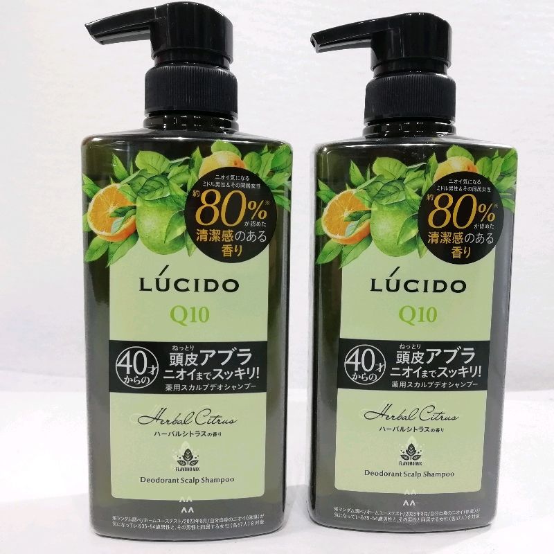 【未使用品】マンダム ルシード 薬用スカルプデオシャンプー ハーバルシトラス 450ml×2個