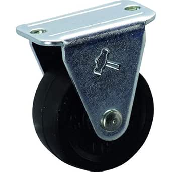 【送料無料】ハンマーキャスター　固定ゴム車　32mm 420R-R32【メール便】