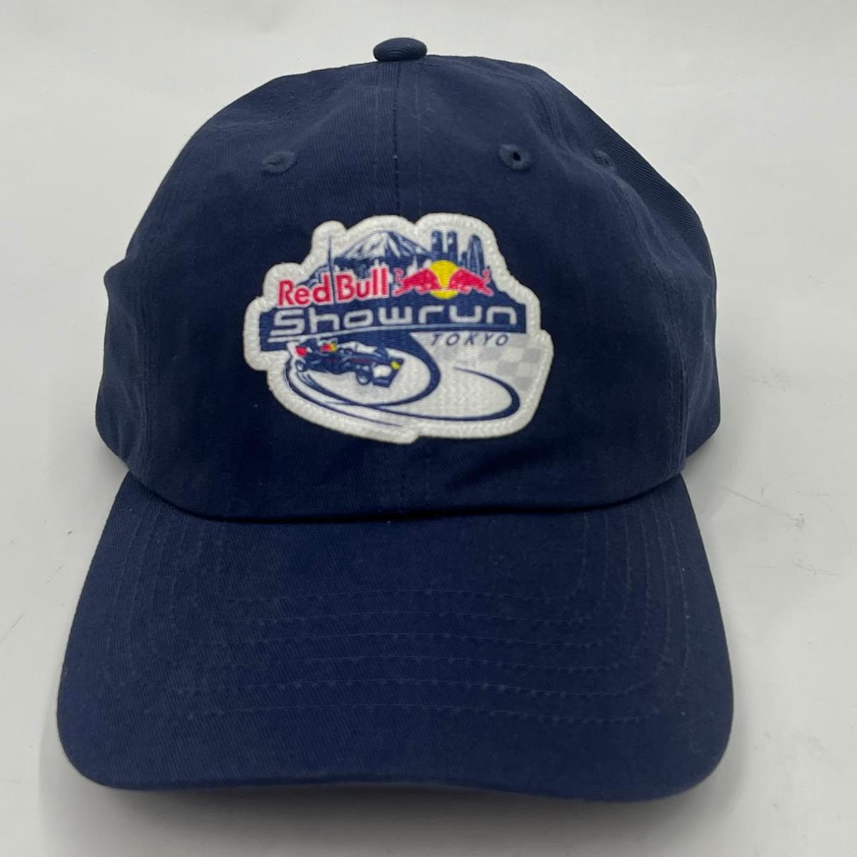 Rakuten - 【未使用】Red Bull Showrun ネイビーキャップ　コットンツイルローキャップ　サイズFREE　ユナイテッドアスレ製【送料無料】メール便※代引き不可