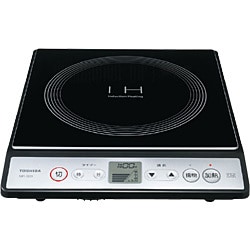 【動作確認済】【中古】東芝 IHクッキングヒーター MR-B20-K ブラック系 2007年製