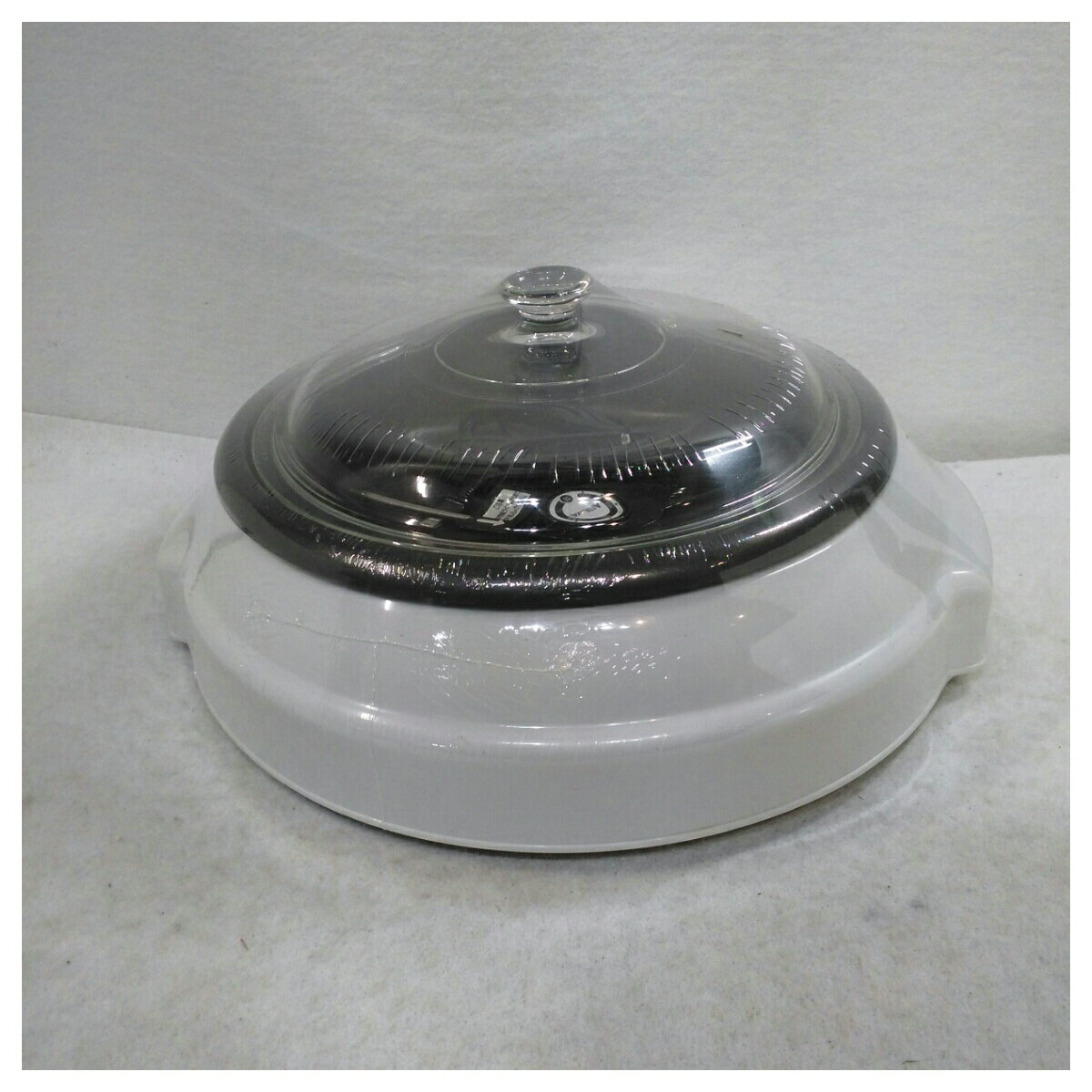 【動作確認済】【中古】本体のみ パール金属 電気グリル鍋 なべ楽 H-6821 ソフトグレー