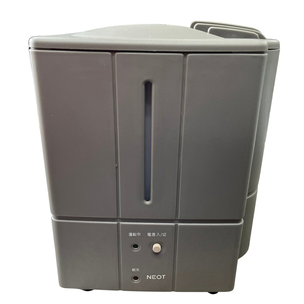 【動作確認済】【中古】置き古し 日本電熱 ヒーター式 加湿器 NEOT VP-300J グレー系