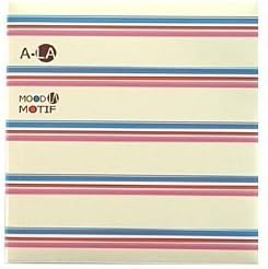 【未使用品】ナカバヤシ フエルアルバム 白フリー台紙 Lサイズ 20枚 アラモードモチーフ 20L-93