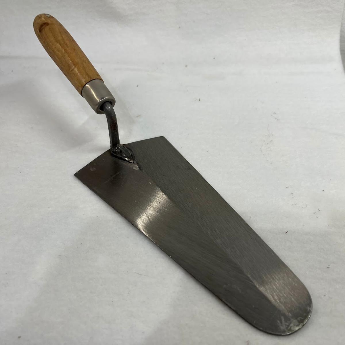 中塗鏝 油焼 180mm 黒柄 受注生産品 カクマン(本職用) 2