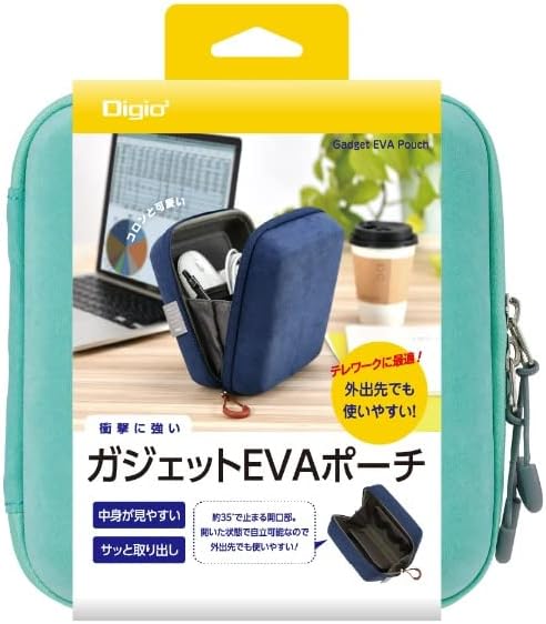 Rakuten - 【未使用品】ナカバヤシ デジオ Digio ガジェットポーチ スタンド グリーン SZC-GDP13GN