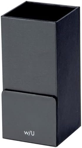 【未使用品】ナカバヤシ w/U ペンスタンド スタンド機能付き スモーキーブラック WU-PS01D