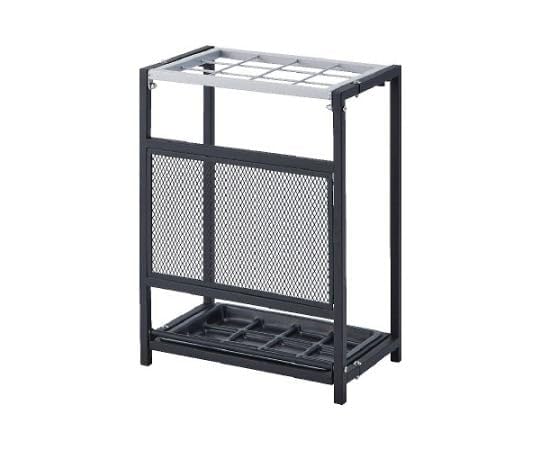 【未使用品】折りたたみ式傘立て前面パネルN12本用 LFHL325BK12N ブラック系