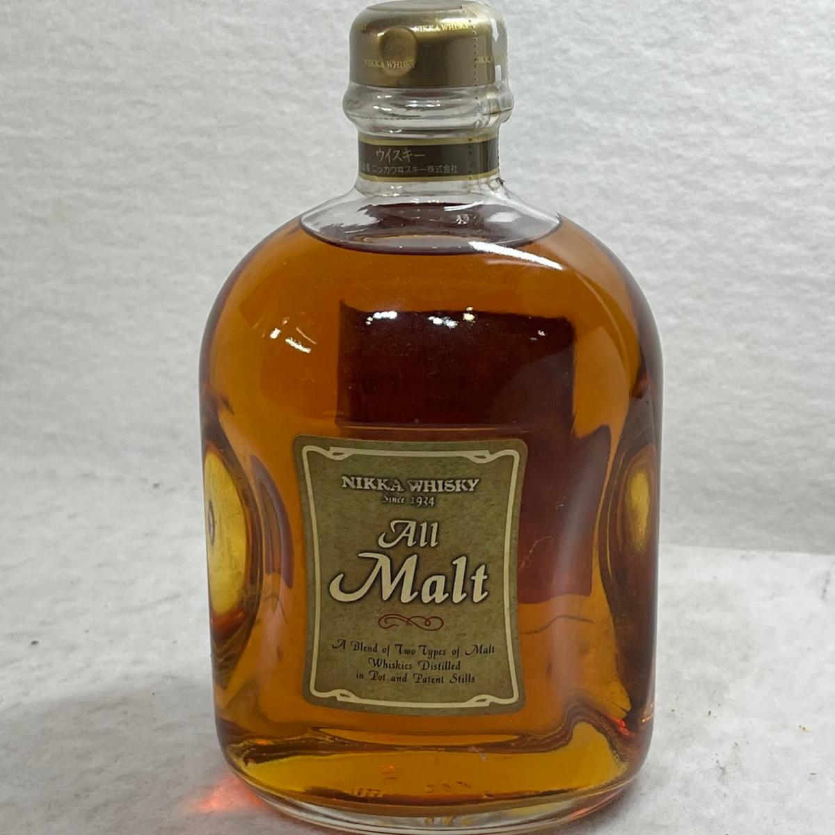 【未成年の飲酒は法律で禁じられています】ニッカオールモルト700ml40度
