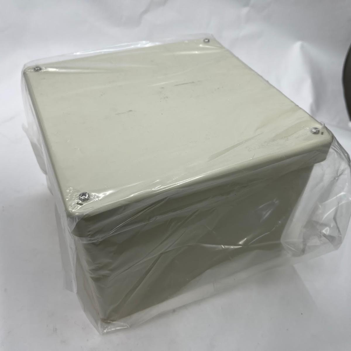 Rakuten - 【未使用】未来工業(MIRAI) 正方形防水プールボックス(カブセ蓋・ノック無) ミルキーホワイト (1個価格) PVP-2015BM
