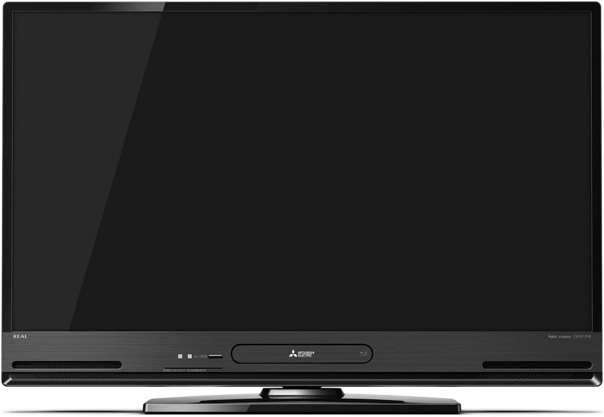 【動作確認済】【中古】本体・リモコンのみ 三菱 40V型 フルハイビジョン 液晶テレビ(1TB HDD内蔵、BDレコーダー録画機能付) REAL LCD-A40BHR10 ブラック系 2018年製