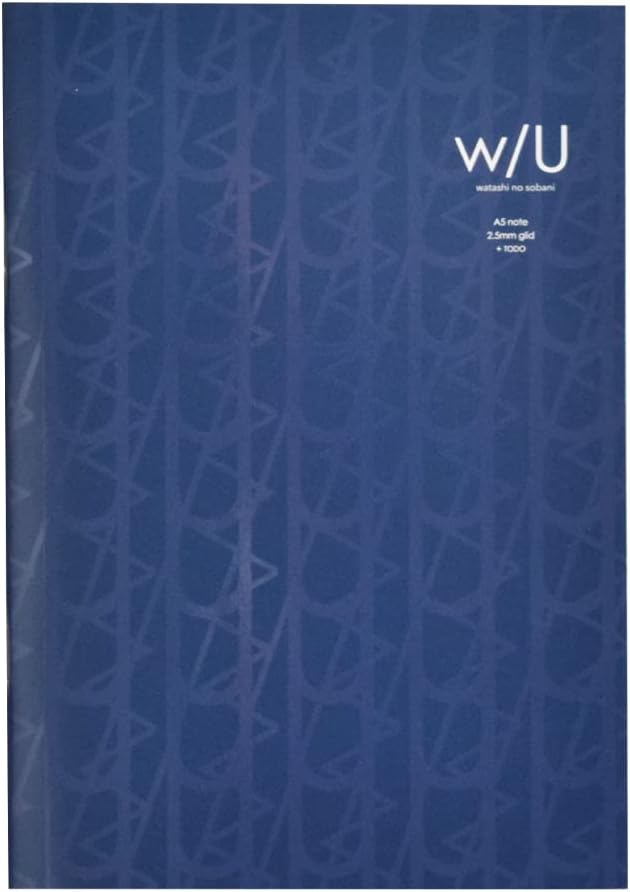 Other - 未使用品 ナカバヤシ w/U A5ノート ネイビー WU-A501-5×2冊セット【送料無料】【メール便でお送りします】代引き不可