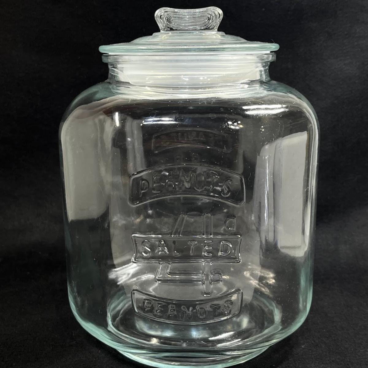 玻璃保存容器 - 【中古】ダルトン(Dulton) ガラス クッキー ジャー 5L 見せる 保存 容器 キッチン 高さ260mm 幅185mm 奥行185mm CH00-H05-5