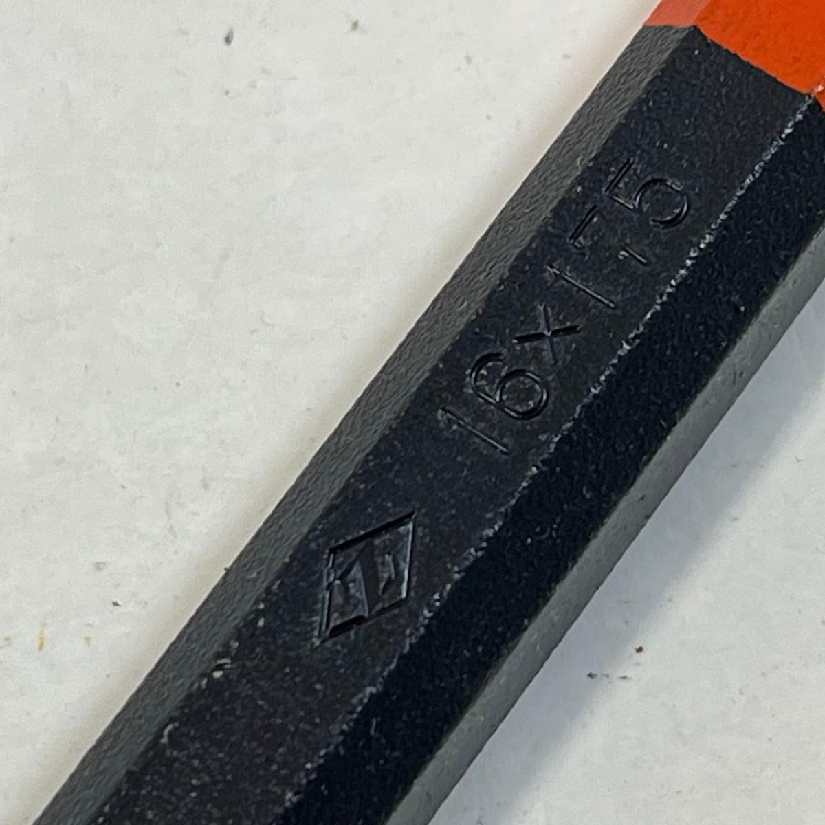 【送料無料】ゼットソー 平タガネ16mm 1005【メール便】