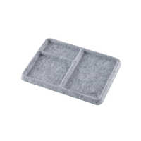 乐天商城 - 未使用品 ナカバヤシ Cloud-Felt 小物トレーS ライトグレー SZC-GDP20LGY【送料無料】【メール便でお送りします】代引き不可