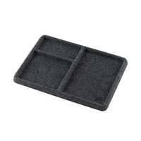 乐天商城 - 【未使用品】ナカバヤシ Cloud-Felt 小物トレーM ダークグレー SZC-GDP21DGY